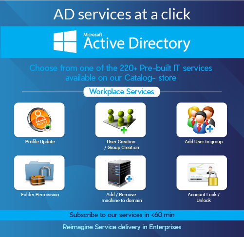Active Directory Services at a Click
